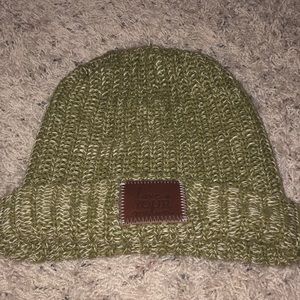 Cuffed Love Your Melon Green Beanie